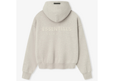 Fear of God Essentials Classic Fleece Hoodie - Heather Stone (SS25)